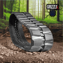 Grizzly Rubber Tracks Mini Excavators 180x72x39 Bobcat E10 Heavy Duty Rubber Track - Staggered Block Tread Pattern