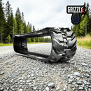 Grizzly Rubber Tracks Mini Excavators 400x72.5Wx76 Caterpillar 306 Heavy Duty Rubber Track - L Tread Pattern