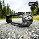 Grizzly Rubber Tracks Skid Steer Tracks 250x72x52 Ditch Witch SK1550 Heavy Duty Rubber Track - D1 Lug Tread Pattern Image 2