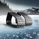 Grizzly Rubber Tracks Replacement Rubber Track Grizzly Tracks™ 320x86x49 Rubber Track (Zig-Zag) – Standard (PM) & Heavy Duty (PR) Series