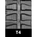 Grizzly Rubber Tracks Skid Steer Tracks 500x92Wx84 Takeuchi TB2150 Heavy Duty Rubber Track - L Tread Pattern