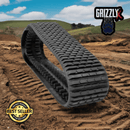 Grizzly Rubber Tracks Skid Steer Tracks ASV RT135 Forestry Heavy Duty Rubber Track - Multi Bar Tread Pattern