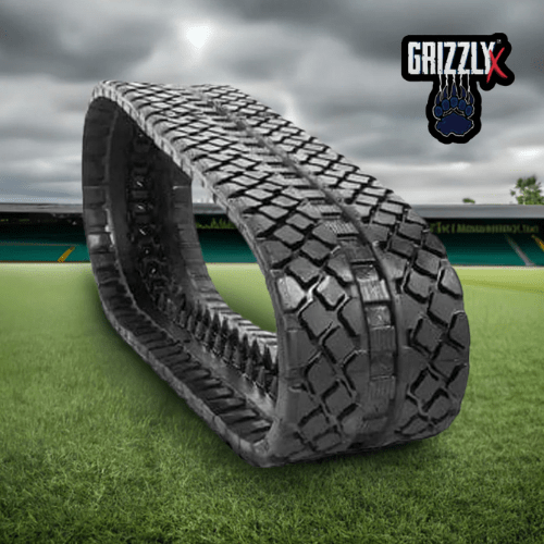 Best 18” (450x86) Turf-Friendly Diamond Rubber Tracks | Grizzly Tracks ...