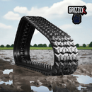 Grizzly Rubber Tracks Skid Steer Tracks John Deere 323E Heavy Duty Rubber Track -Zig Zag Tread Pattern