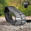 Grizzly Rubber Tracks Skid Steers 180x72x41 AGT CRT23 Heavy Duty Rubber Track - Staggered Block Tread Pattern