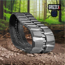 Grizzly Rubber Tracks Skid Steers 180x72x41 AGT CRT23 Heavy Duty Rubber Track - Staggered Block Tread Pattern