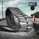 Grizzly Rubber Tracks Skid Steers 180x72x41 AGT CRT23 Heavy Duty Rubber Track - Staggered Block Tread Pattern