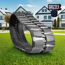 Grizzly Rubber Tracks Skid Steers 180x72x41 AGT CRT23 Heavy Duty Rubber Track - Staggered Block Tread Pattern