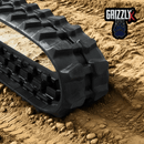 Grizzly Rubber Tracks Skid Steers 180x72x41 Skid Steer Heavy Duty Rubber Track - Split Block Turf Friendly Tread Pattern