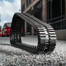 Grizzly Rubber Tracks Skid Steers 320x86x45 Bobcat T450 Heavy Duty Rubber Track -Multi Bar Tread Pattern