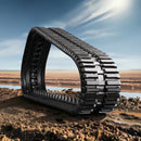 Grizzly Rubber Tracks Skid Steers 320x86x45 Bobcat T450 Heavy Duty Rubber Track -Multi Bar Tread Pattern