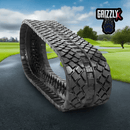 Grizzly Rubber Tracks Skid Steers 450x86x55 Bobcat T750 Heavy Duty Rubber Track - Turf Tread Pattern