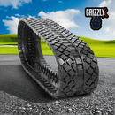 Grizzly Rubber Tracks Skid Steers 450x86x55 Bobcat T750 Heavy Duty Rubber Track - Turf Tread Pattern