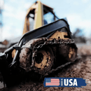 Madison Machinery Inc Over The Tire Tracks Chain Over-the-Tire Tracks (OTTs) for Skid Steers — Grizzly™