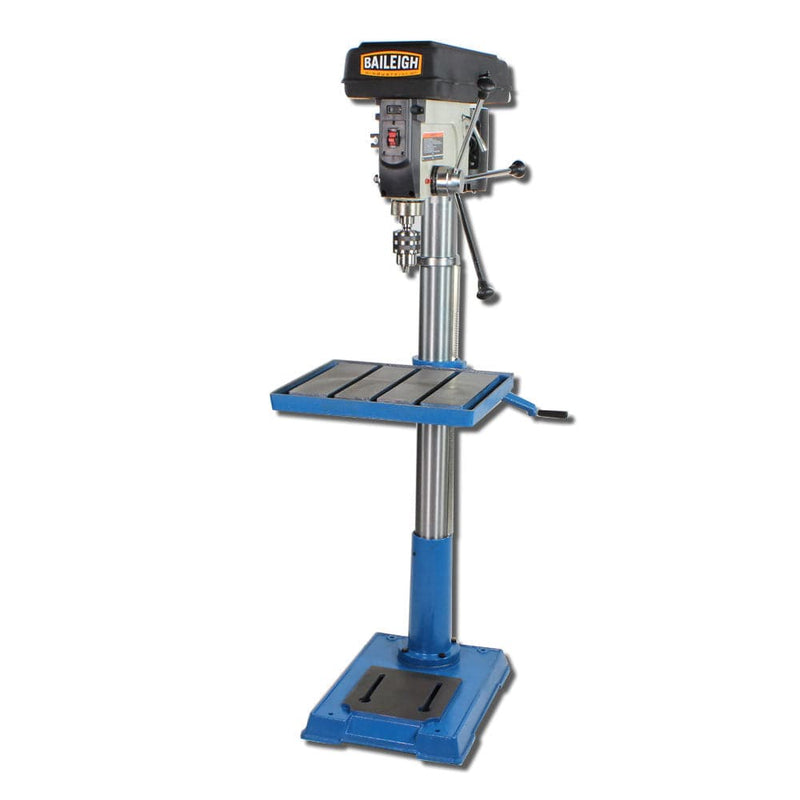 Baileigh Industrial Drill Presses Baileigh Industrial 110V 20" Floor Drill Press 12 Spindle Speeds 16.5"x18.5" Table MT4