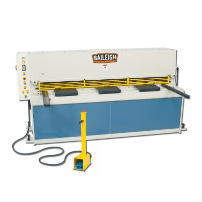 Baileigh Industrial Hydraulic Sheet Metal Shear Baieligh Heavy Duty Hydraulic Metal Shear 80" 10 Gauge SH-8010-HD