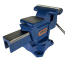 Baileigh Industrial BV-4I - 4 Inch Bench Vise with Integrated Pipe Jaws