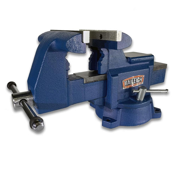 Baileigh Industrial BV-5I - 5 Inch Bench Vise with Integrated Pipe Jaws