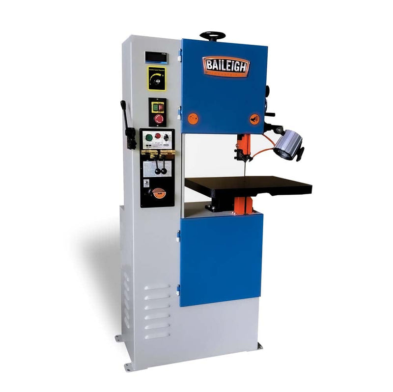 Baileigh Industrial Vertical Band Saws Baileigh Industrial 120V Vertical Band Saw 12" Throat Depth 1HP