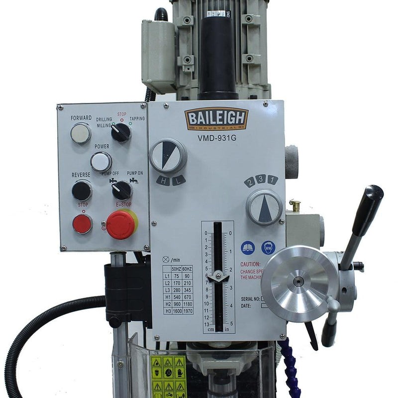 Baileigh Industrial VMD-931G - Vertical Mill Drill