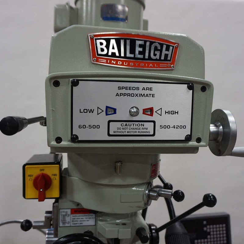 Baileigh Vertical Mill VM-949E-VS Additional Image 8