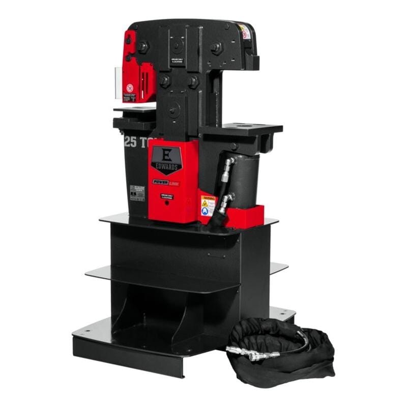 Edwards Ironworkers 25 Ton Dual Station and Portable Power Unit