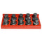 Edwards Ironworkers 10 Piece Round Punch & Die Set with Punch & Die Tray