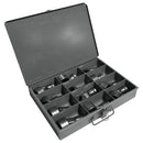 Edwards Ironworkers 12 Piece Oblong Punch & Die Set with Storage Case