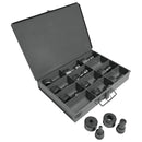 Edwards Ironworkers 12 Piece Round Punch & Die Set with Storage Case