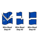 Mittler Bros. 1/16" Wire Bead Set (3 Bead Roll Sets) - 201-062-WBS