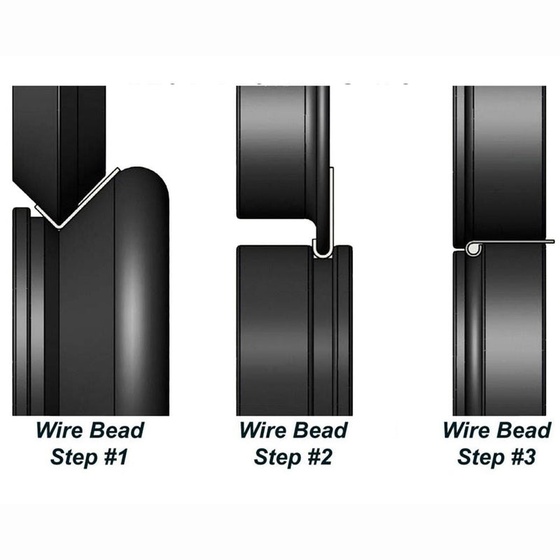 Mittler Bros. 1/8" Wire Bead Set (3 Bead Roll Sets) - 201-125-WBS