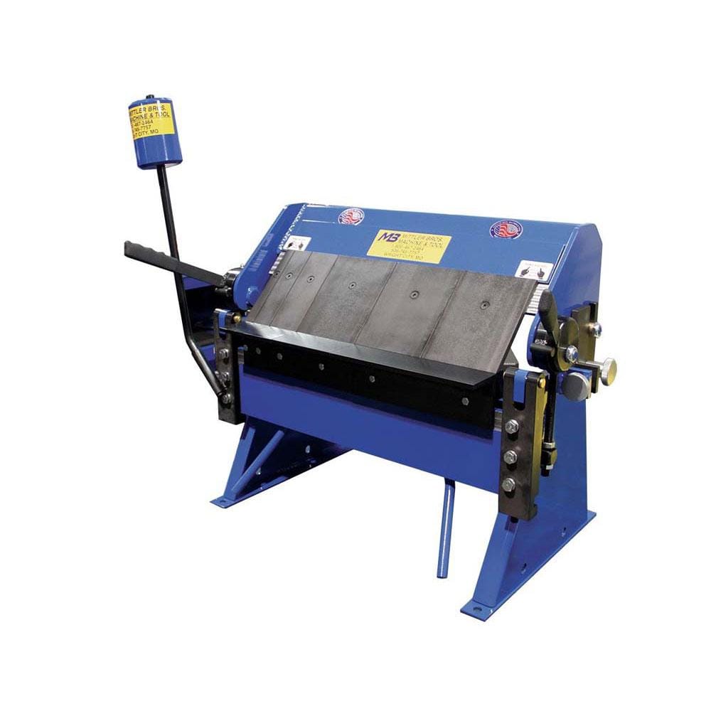 Radius Break Machine Mittler Bros. 2' x 16 Gauge Box and Pan Brake With Radius Fingers (You