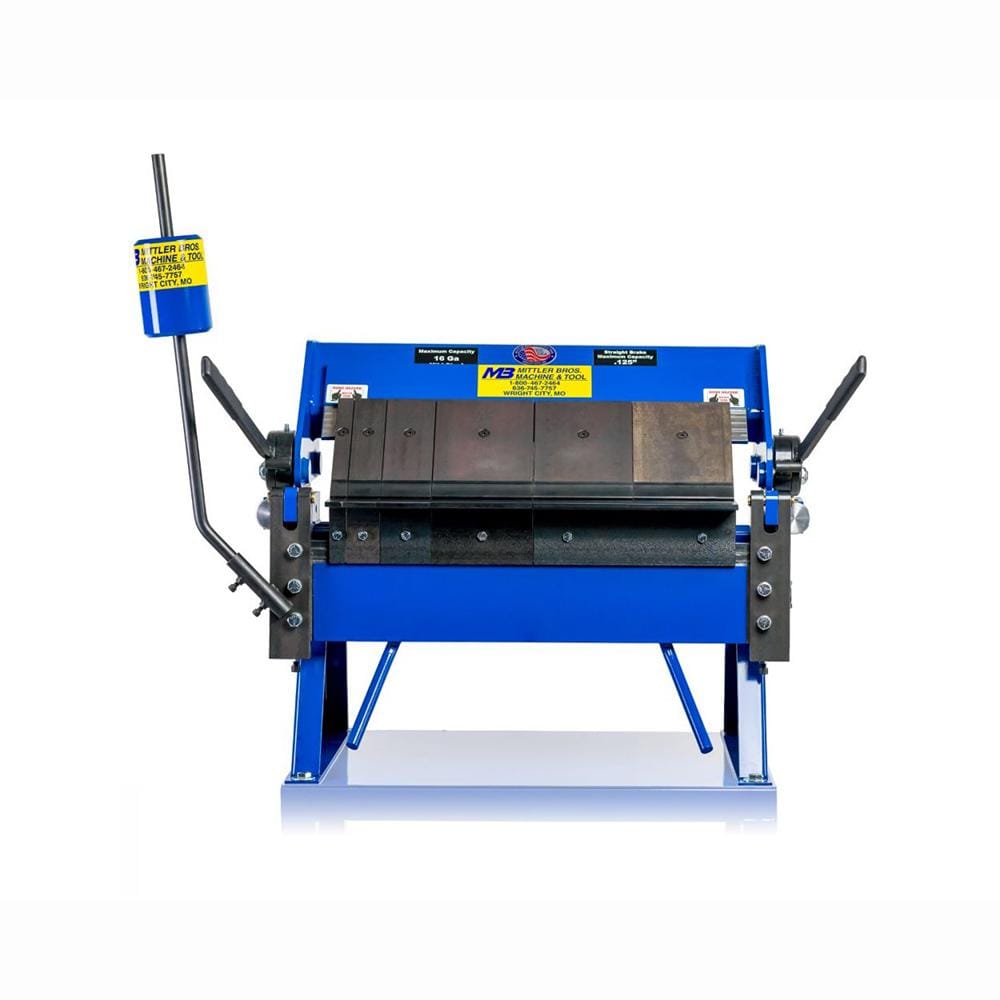 Radius Break Machine Mittler Bros. 2' x 16 Gauge Box and Pan Brake With Radius Fingers (You