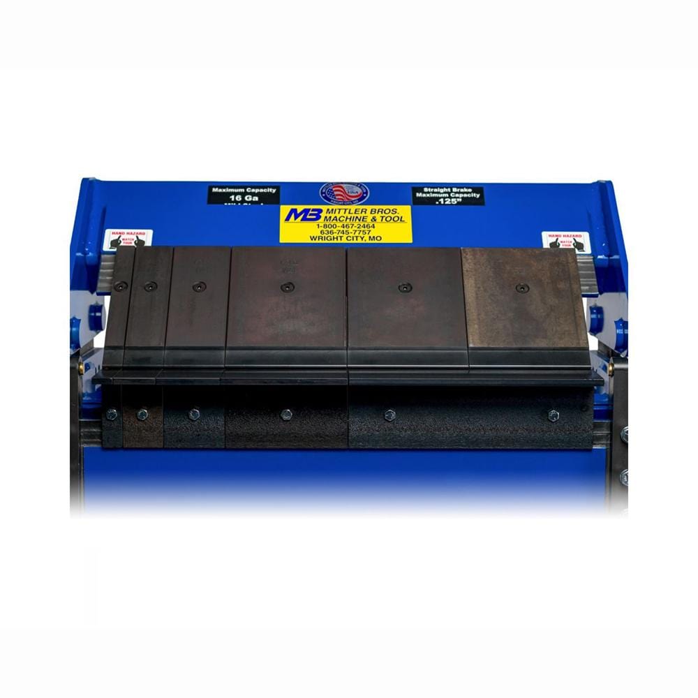 Mittler Bros. 2' x 16 Gauge Box and Pan Brake With Radius Fingers (You