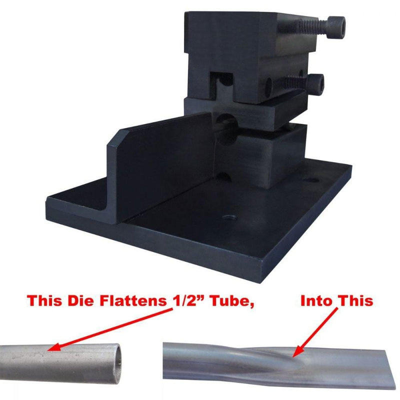 Mittler Bros. Tube Flatting Die 3/8" - 2200-TF.375