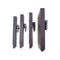 Mittler Bros. 1", 2", 3", 6" (5 pcs) X 1/16" Radius Finger Kit - 36" - 2800-A255-K36