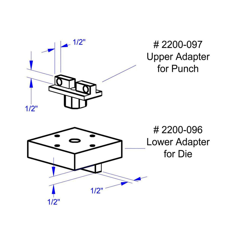 Mittler Bros. Press Brake Mounting Adapter Kit - 2200-096A