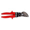 Mittler Bros. High Cap. Offset Snip, Left (Red Handle) - MB-TP904L Additional View 1