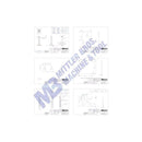 Mittler Bros. Upper & Lower Arm Weldment & Pedestal Drawing - 4200-410 Additional View 1