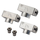 Mittler Bros. Set of 3 Tube Drill Jigs 1-1/2", 1-5/8" & 1-3/4" With 5/16" Drill Bushings - 3500-1800-3125