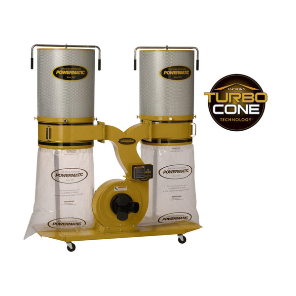 Powermatic Dust Collectors Powermatic PM1900TX-CK1 Dust Collector 3HP 1PH 230V 2-Micron Canister Kit