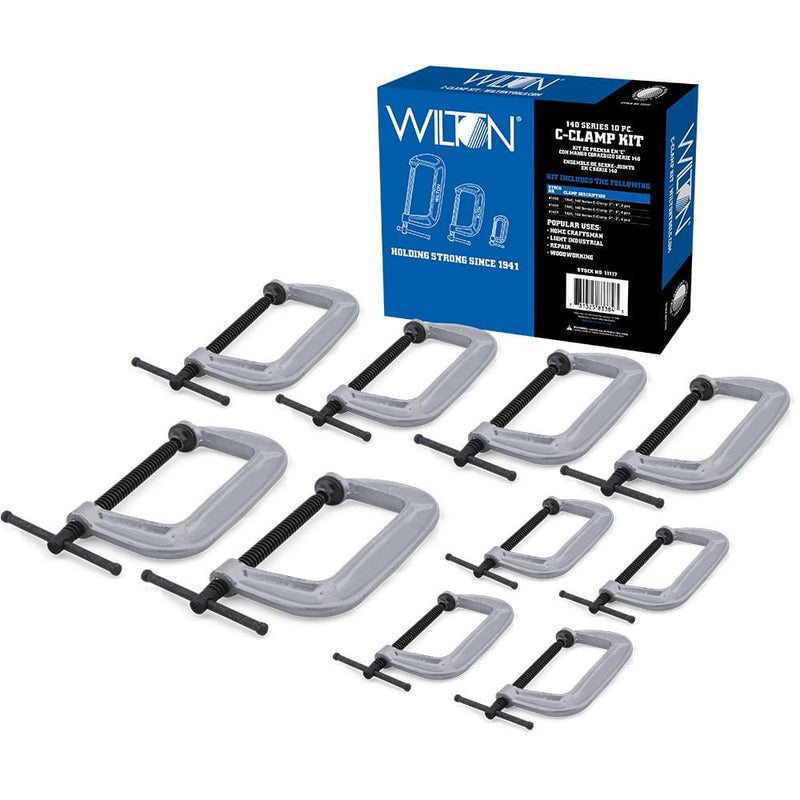 Wilton Tools 10-pc 140 Series C-Clamp Kit