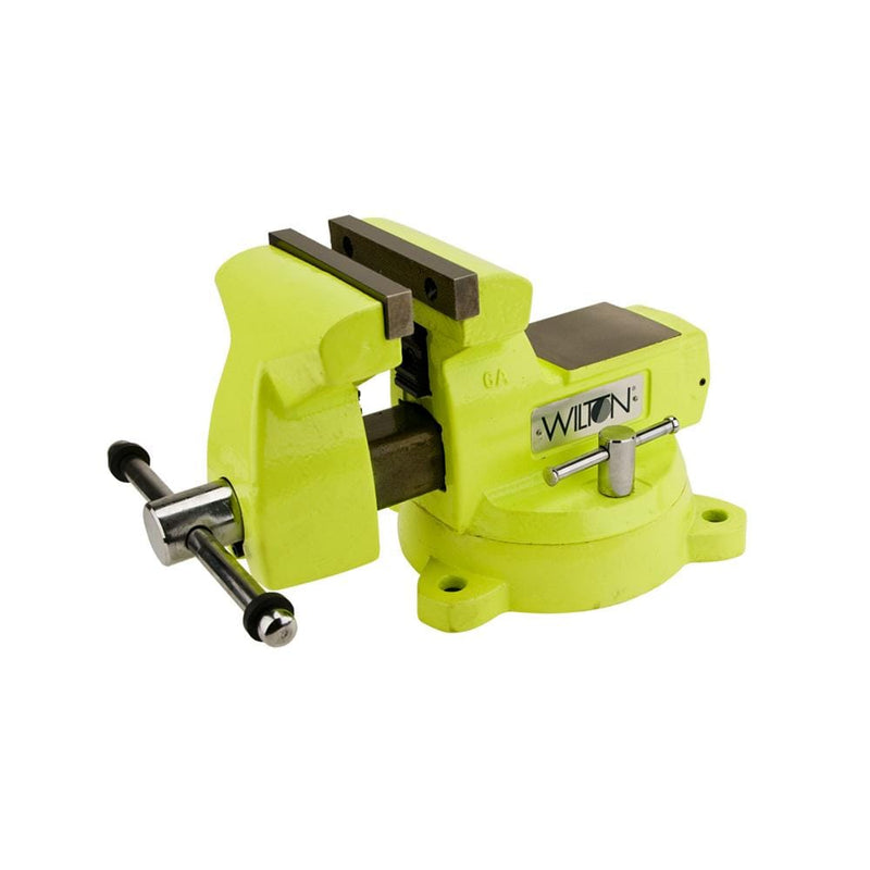 Wilton Tools 1550, High-Visibility Safety Vise with Swivel Base