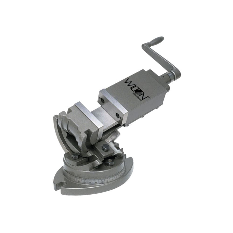 Wilton Tools Vises Wiltontools 3-Axis Precision Tilting Vise 2" Jaw Width, 1" Jaw Depth